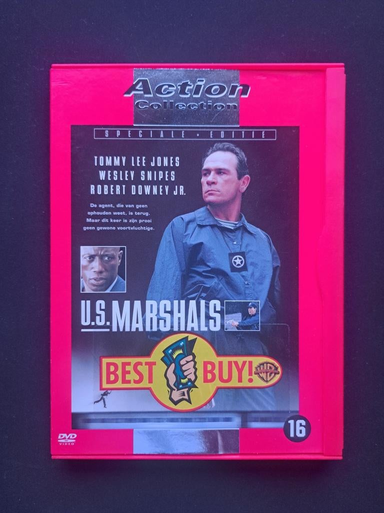 U.S. Marshals Action Collection DVD (4 halen 3 betalen), Vanaf 16 jaar, Boxset, Actie, Ophalen of Verzenden