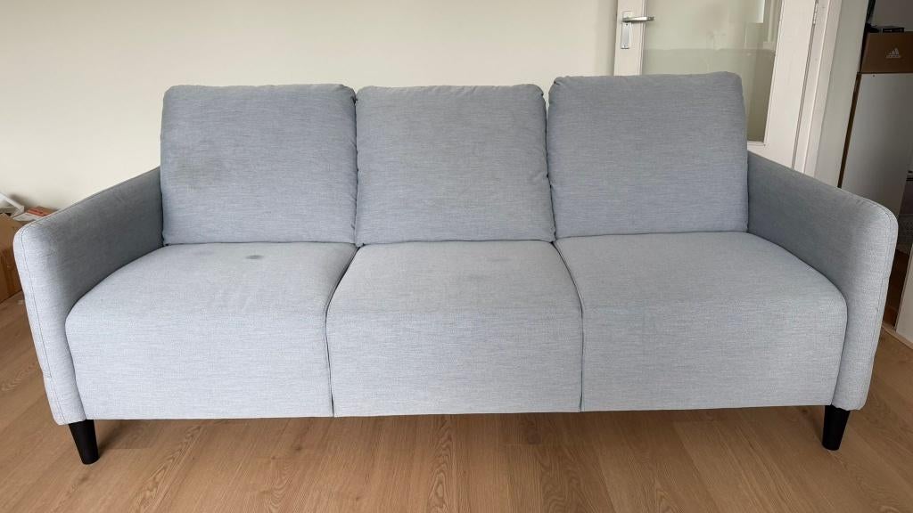 ANGERSBY 3-seat sofa, Knisa light grey, Ophalen, Gebruikt, 150 tot 200 cm, Driepersoons