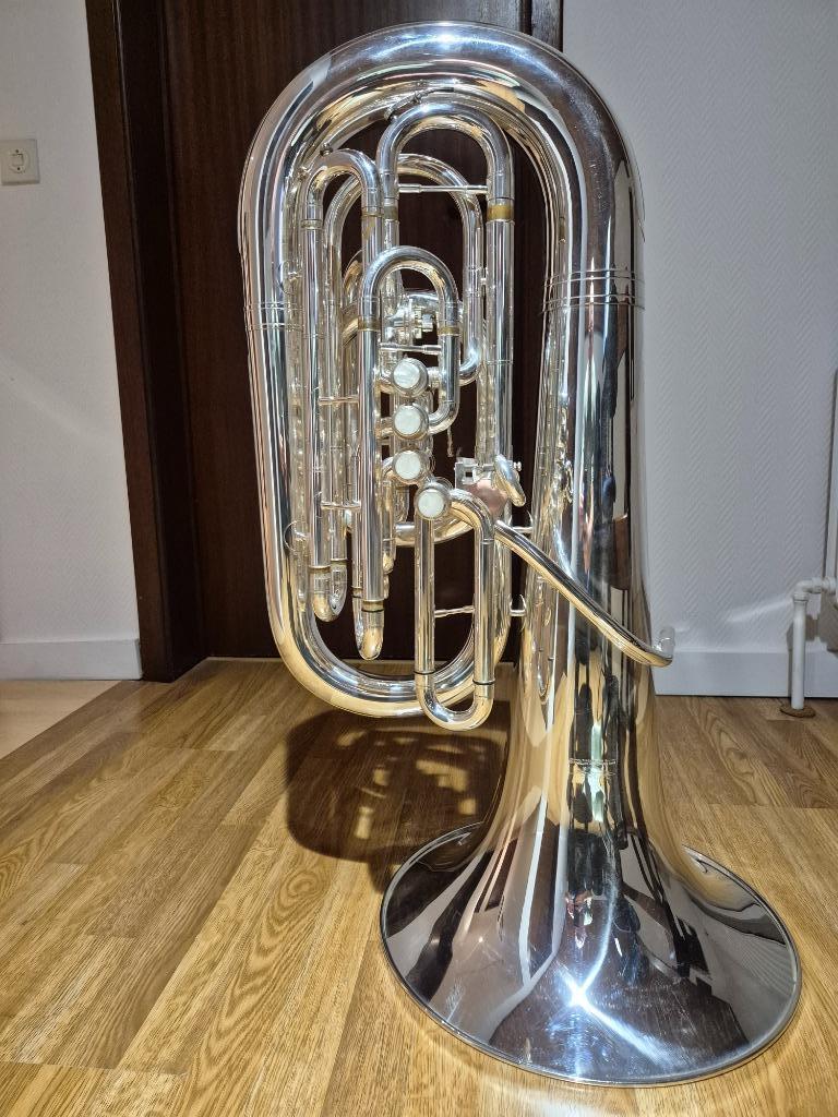 Tuba Willson 3400 FA-5S, Ophalen, Gebruikt, Es-tuba, Met koffer of draagtas