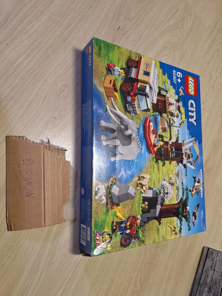 LEGO City 60307 Wildlife Reddingskamp - Nieuw in doos, Ophalen of Verzenden, Nieuw, Complete set, Lego