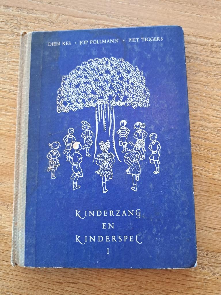 Kinderzang en Kinderspel I - 1959, Ophalen of Verzenden, Gelezen, Dien Kes, Jop Pollmann, Piet Tiggers, Non-fictie