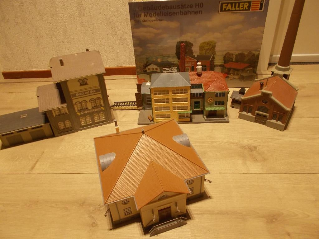 Fabriek industrie v.a. 15 euro Faller Pola Verzenden kan ook, Wisselstroom, Brug, Tunnel of Gebouw, Ophalen, Overige merken