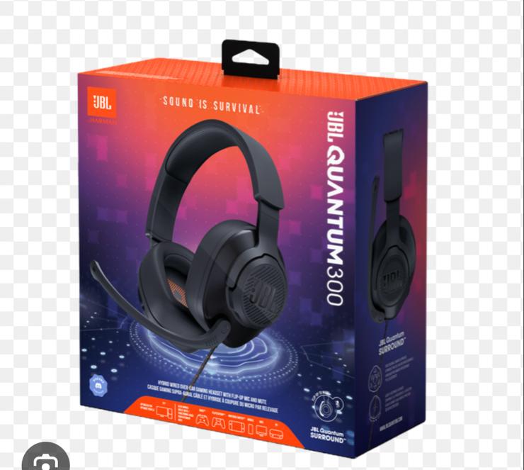 JBL Quantum 300 Gaming Headset - Nieuwstaat, Ophalen of Verzenden, Zo goed als nieuw, Over oor (circumaural), Draadloos