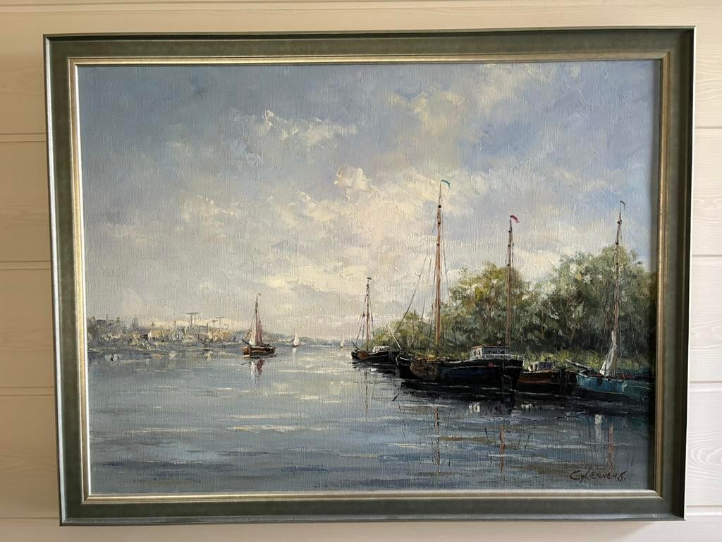 Schilderij van Gerardus Johannes Ernens, Antiek en Kunst, Ophalen