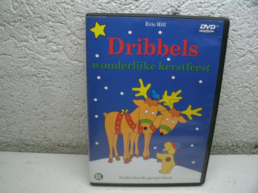 dvd 292k dribbels wonderlijke kerstfeest, Alle leeftijden, Ophalen of Verzenden, Zo goed als nieuw