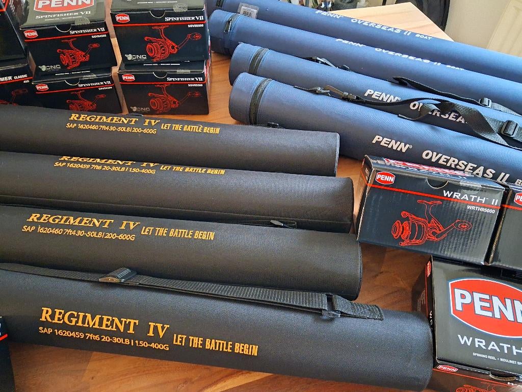Noorwegen Materiaal...Penn/Berkley/Aquantic, Info@hengelsportleon.nl, Tinstraat, Molen, Nieuw
