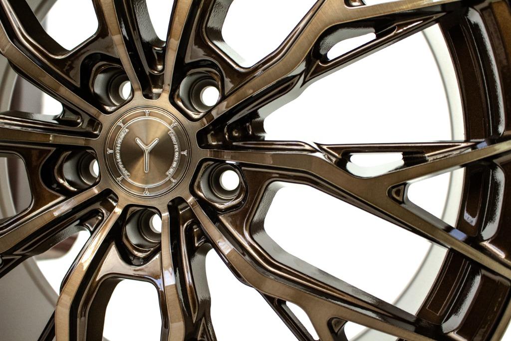 YANAR DNZ-20 VELGEN 18 INCH 5X100 VOOR AUDI A1 VW POLO IBIZA, Auto-onderdelen, Banden en Velgen, 18 inch, 215 mm, Velg(en), Verzenden