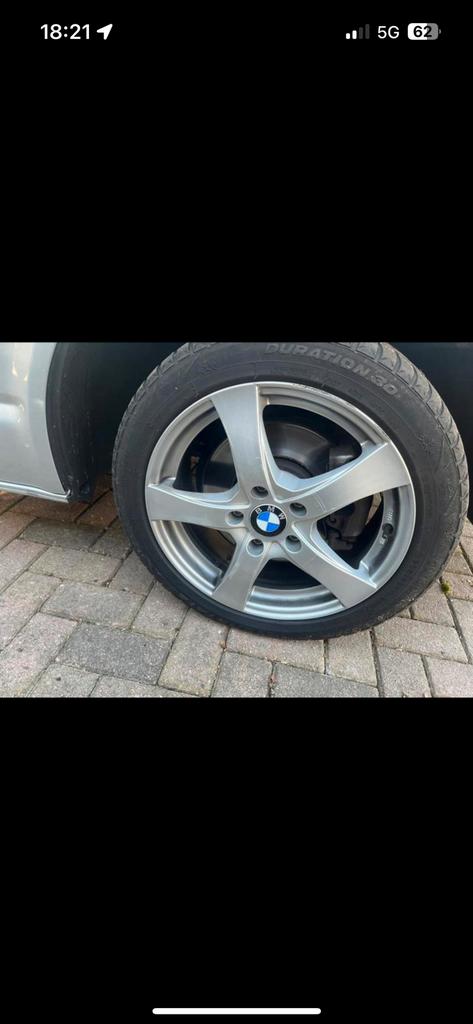 Originele bmw velgen 5x120, Auto-onderdelen, Banden en Velgen, Ophalen, 17 inch, 225 mm, Winterbanden