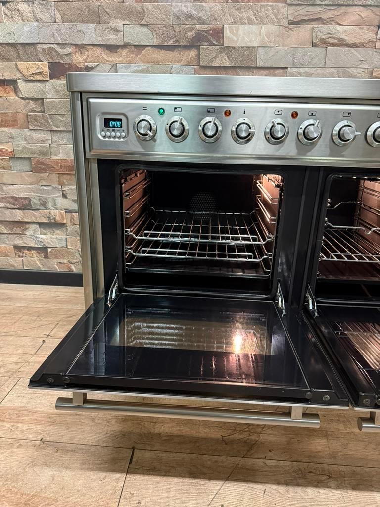 Luxe Boretti Majestic INDUCTIE Fornuis met 6 zones 100 cm, 60 cm of meer, Fornello Esperta, Ophalen of Verzenden, Zo goed als nieuw