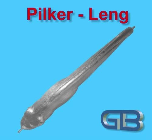 125 en 275gr leng-vorm pilker in kleur(en), Ophalen of Verzenden, Nieuw, Dobber of Lood