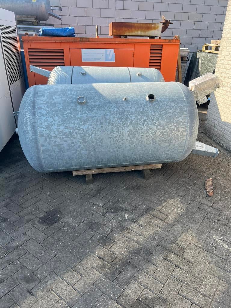 Atlas Copco buffervat 2000 L, 800 liter/min of meer, Nieuw, Ophalen of Verzenden, 6 tot 10 bar