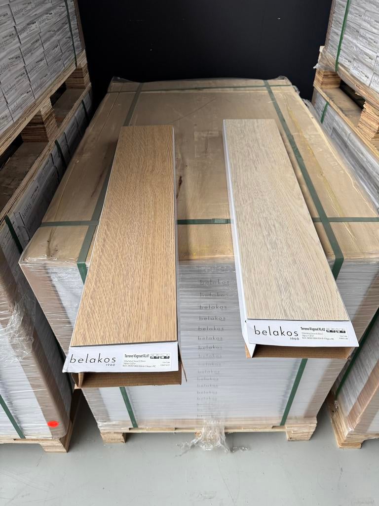 RESTPARTIJ Belakos PVC Dryback Visgraat | €16,75/m2