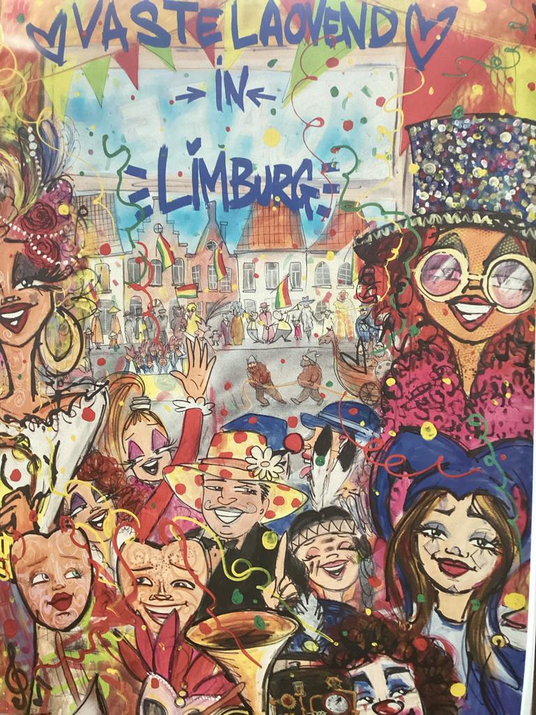 Carnavals Poster 2026 - Limburg, Antiek en Kunst, Ophalen