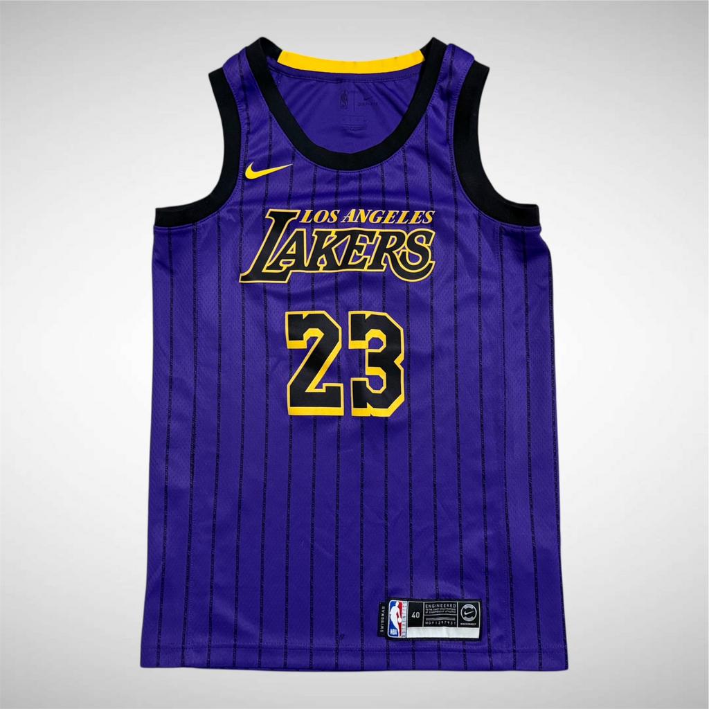 ORIGINEEL NBA Lebron James special editon Nike jersey Lakers, Ophalen of Verzenden, Zo goed als nieuw, Kleding