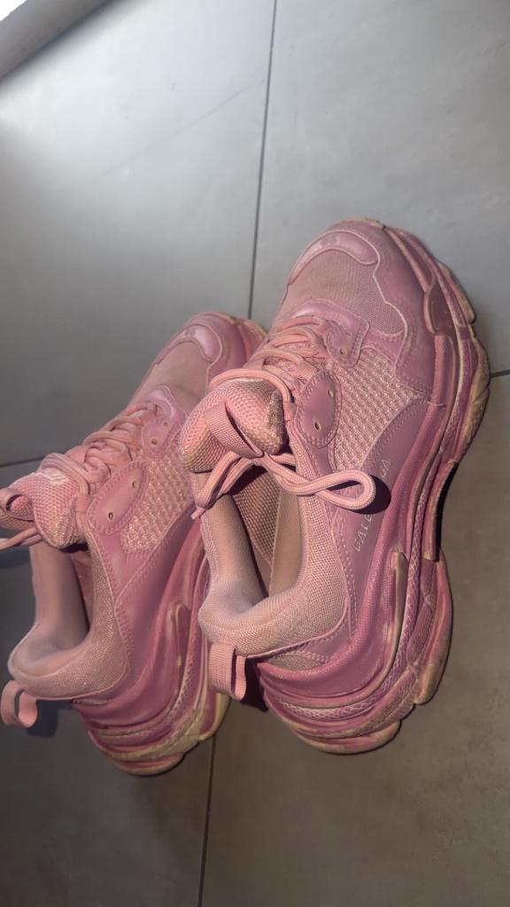 Orgineel balenciaga tripple S, Ophalen, Balenciaga, Roze, Sneakers of Gympen