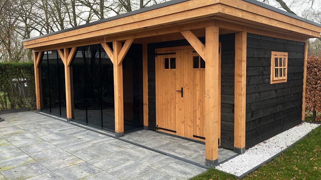 Douglas houtbouw, Ophalen, Tuinhuis, 250 tot 500 cm, Nieuw