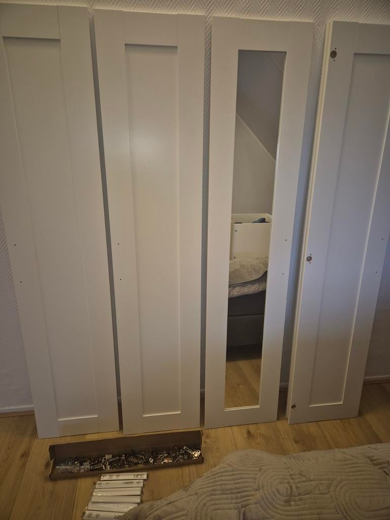 Ikea Brimnes Deuren NIEUW 2x 3 deuren, Ophalen, Minder dan 80 cm, Binnendeur, Zo goed als nieuw