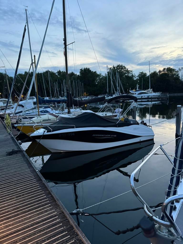 Mooie console boot, Watersport en Boten, Vis- en Consoleboten, Ophalen, Gebruikt, Tot 10 pk, Buitenboordmotor