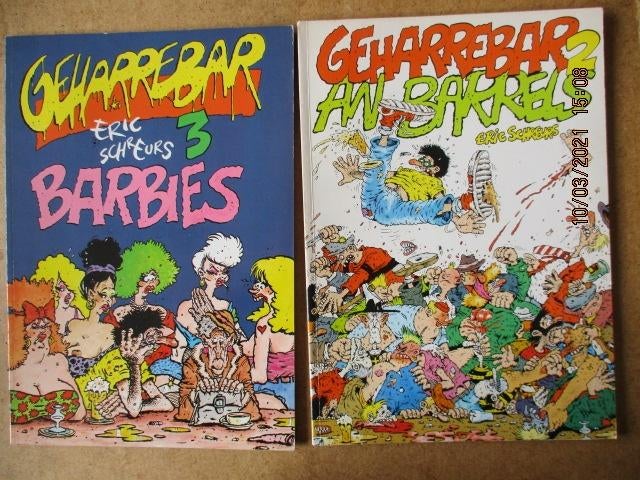 adv0330 eric schreurs - geharrebar, Boeken, Stripboeken, Eén stripboek, Ophalen, Gelezen