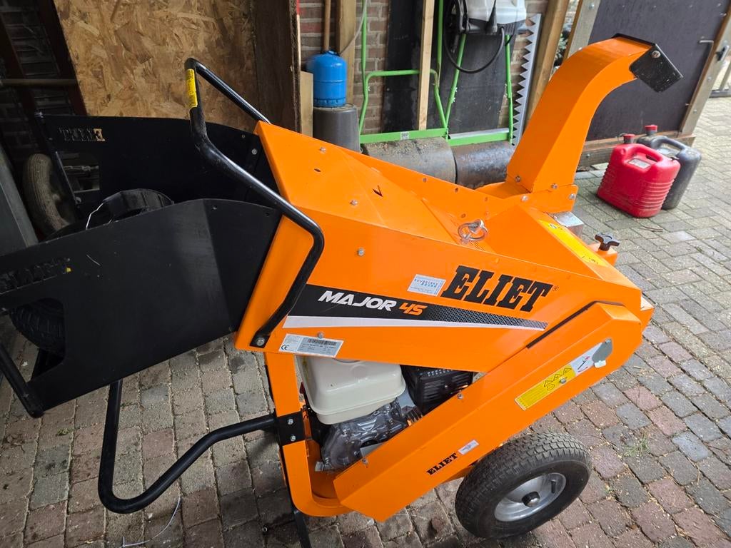Eliet Major Hakselaar Honda - Zo goed als nieuw!, Tuin en Terras, Hakselaars, Ophalen, Zo goed als nieuw, Benzine, Eliet