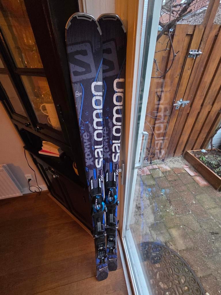 Salomon XX-chassis ski's 165cm met Protrak bindingen, Sport en Fitness, Skiën en Langlaufen, Ophalen, 160 tot 180 cm, Gebruikt