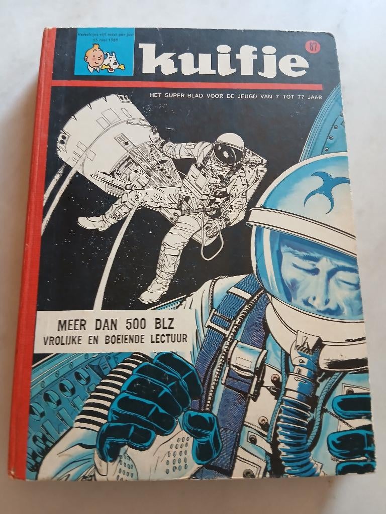 Kuifje Vlaamse weekblad bundel nr 87HC ,1967/68 mooie staat!, Boeken, Eén stripboek, Ophalen of Verzenden, Zo goed als nieuw