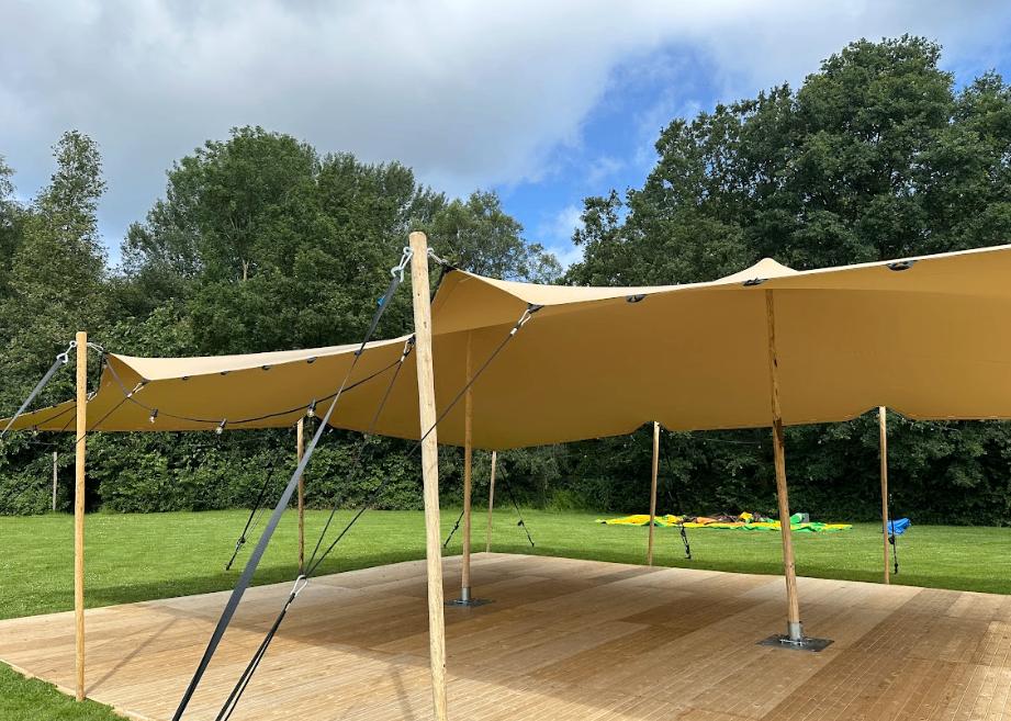 Stretchtent 7,5x10 meter kopen, Ophalen, Nieuw, Overige