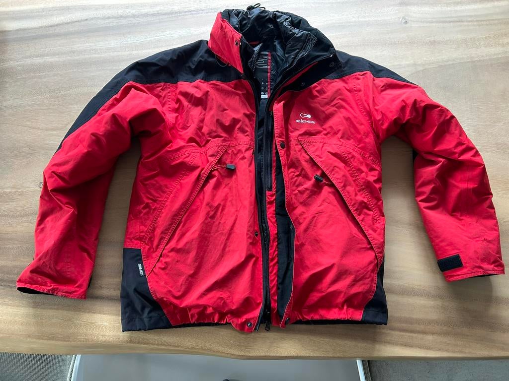 Eider skijas (goretex) met uitritsbare binnenjas M, Ophalen of Verzenden, Gedragen, Maat 48/50 (M), Jack
