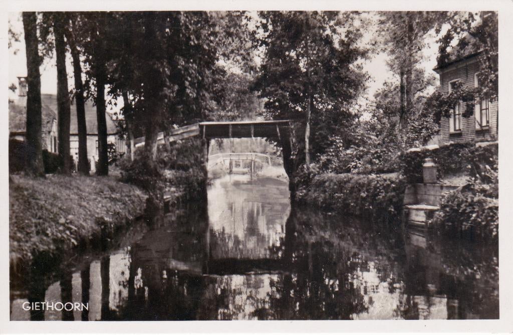06789 Giethoorn, Verzenden, 1940 tot 1960, Ongelopen, Overijssel