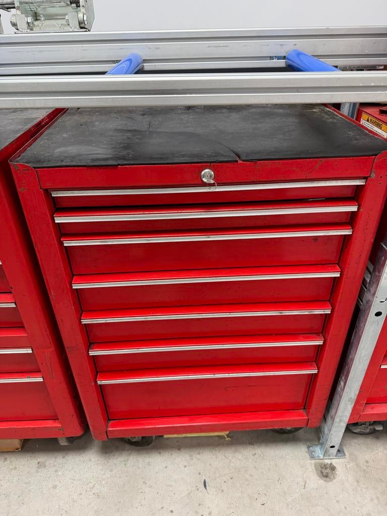 Snap On gereedschapswagen gevuld met Snap on en A merk Tools, Auto diversen, Autogereedschap, Ophalen, Gebruikt