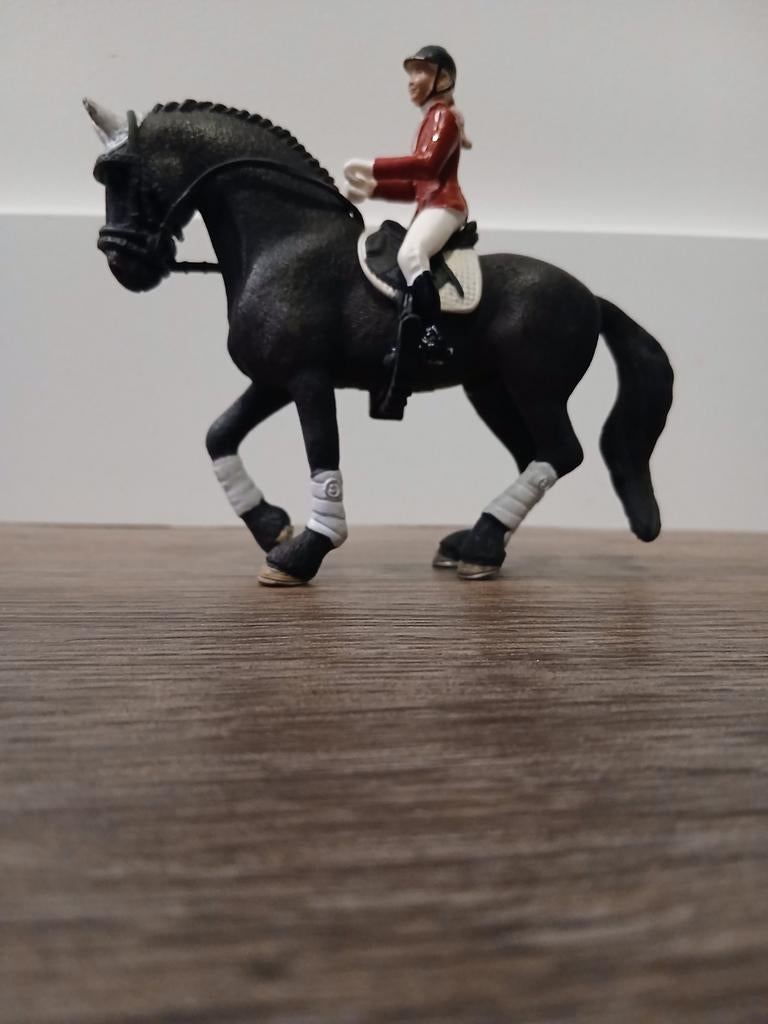 Schleich paard met ruiter, Ophalen of Verzenden, Zo goed als nieuw