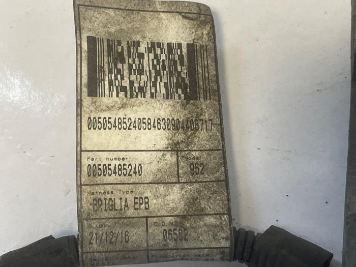 Handrem Kabel van een Alfa Romeo Giulia, Gebruikt, -, Verzenden, -