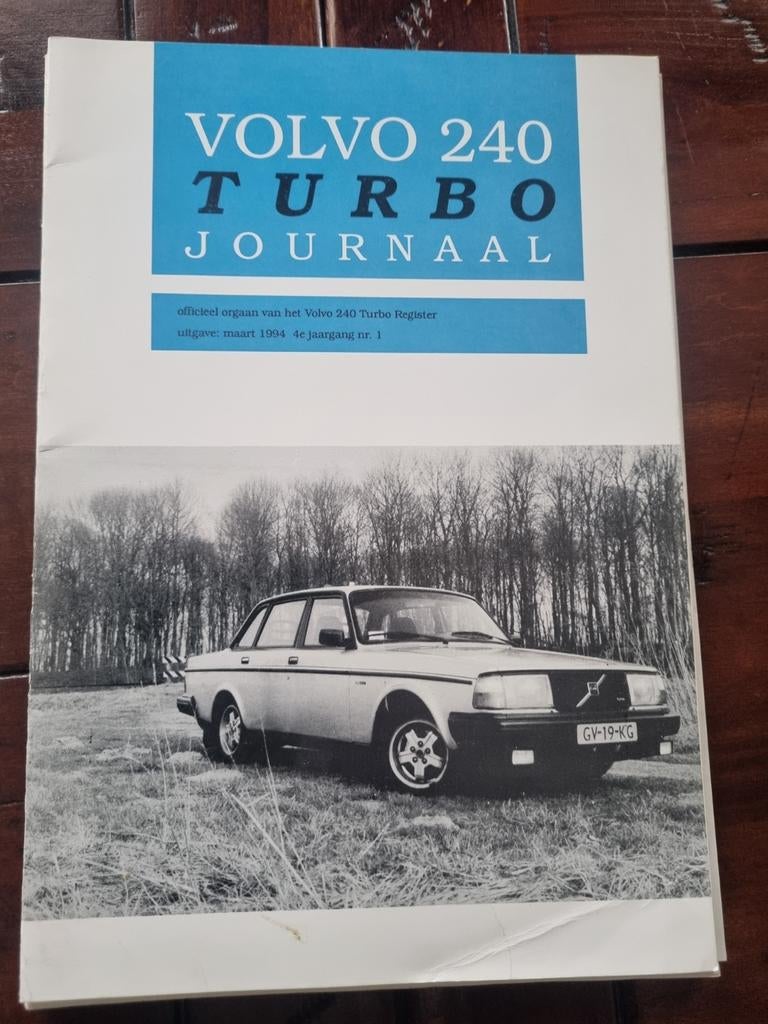 Volvo 240 Turbo, Drive, Volvo magazine, VKM, etc., Ophalen of Verzenden, Zo goed als nieuw, Volvo
