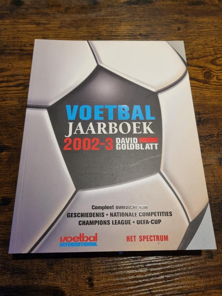 Voetbal Jaarboek 2002-2003 - David Goldblatt, Ophalen of Verzenden, Zo goed als nieuw