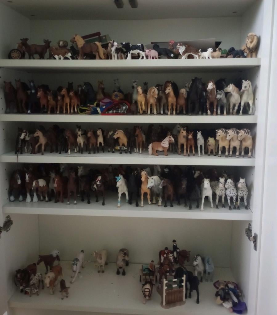 Schleich paarden, Ophalen of Verzenden, Zo goed als nieuw, Paard, Beeldje of Figuurtje