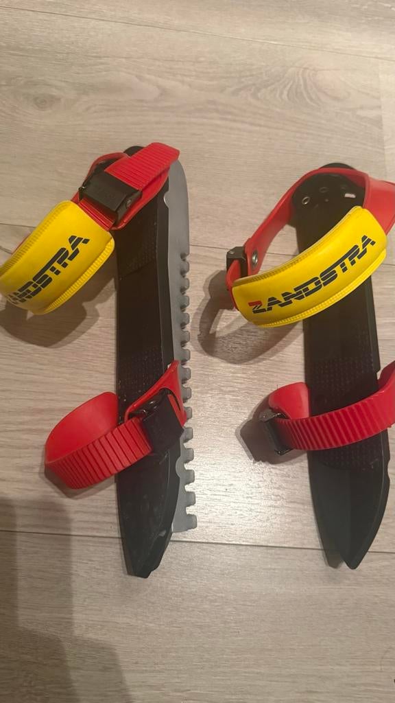Zandstra Noren Schaatsen -, Klapschaats, Zandstra, Ophalen of Verzenden, Zo goed als nieuw
