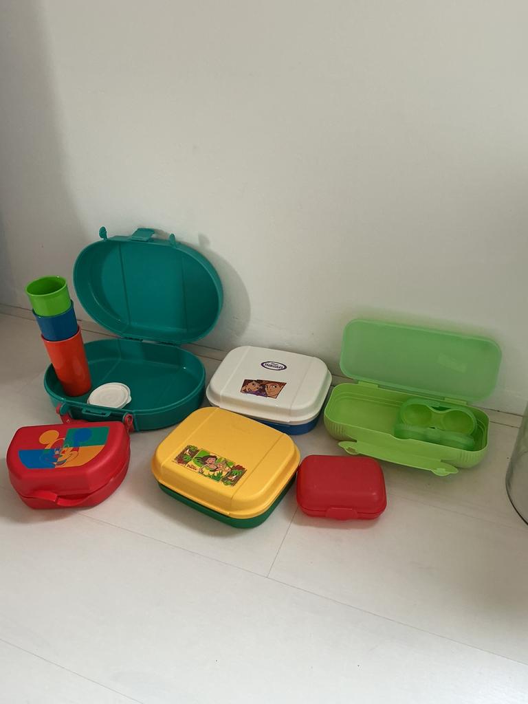 Tupperware kids NIEUW, Huis en Inrichting, Keuken | Tupperware, Ophalen of Verzenden, Zo goed als nieuw, Rood, Overige typen