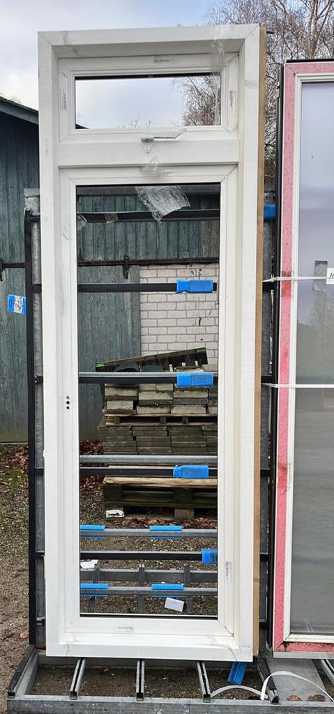 (103) Nieuw kunststof balkondeur, Kunststof, Raamkozijn, Nieuw, 225 cm of meer