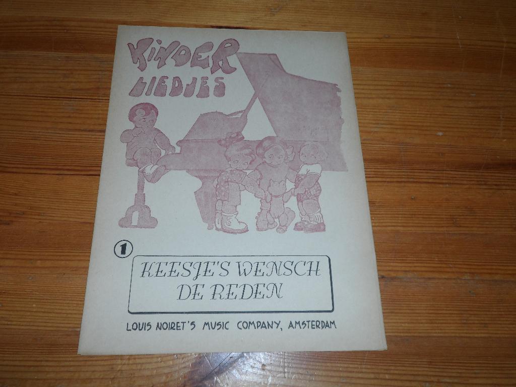 Keesje's wensch - louis noiret / otto zeegers, Zang, Ophalen of Verzenden, Zo goed als nieuw, Artiest of Componist