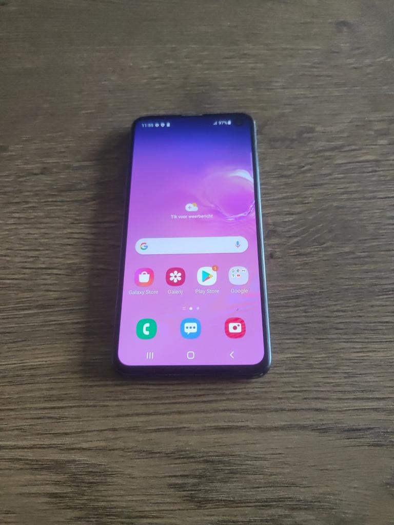 Samsung Galaxy S10e - Gebruikt met Gebruikerssporen, Telecommunicatie, Mobiele telefoons | Samsung, Gebruikt, Zwart, Touchscreen