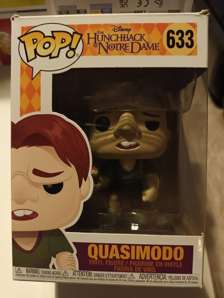 Funko pop Hunchback : Quasimodo  633, Ophalen of Verzenden, Zo goed als nieuw