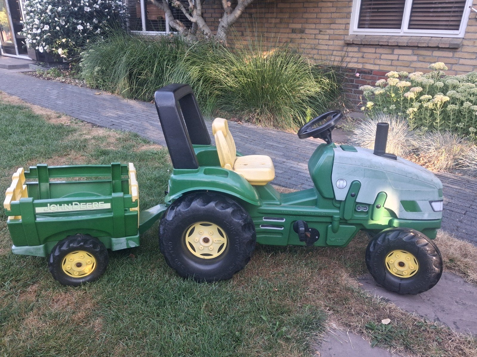 John Deere tractor speelgoed., Ophalen, Gebruikt, Overige merken