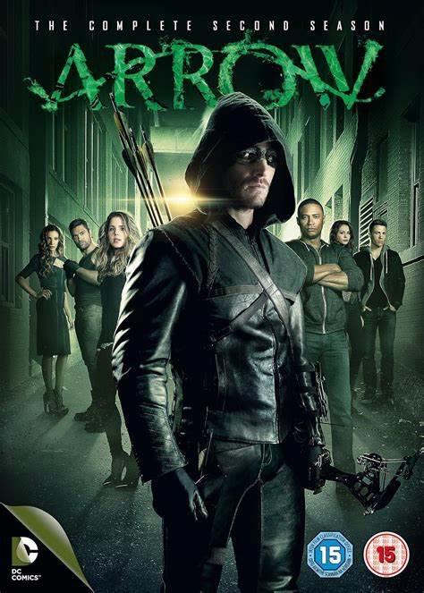 Arrow - Seiz.2 (DVD,ENGELS HOESJE, NL Ondertiteling!) NIEUW!, Cd's en Dvd's, Dvd's | Tv en Series, Engels, Verzenden, Nederlands
