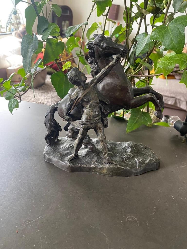 Beeld brons of zink, Ophalen