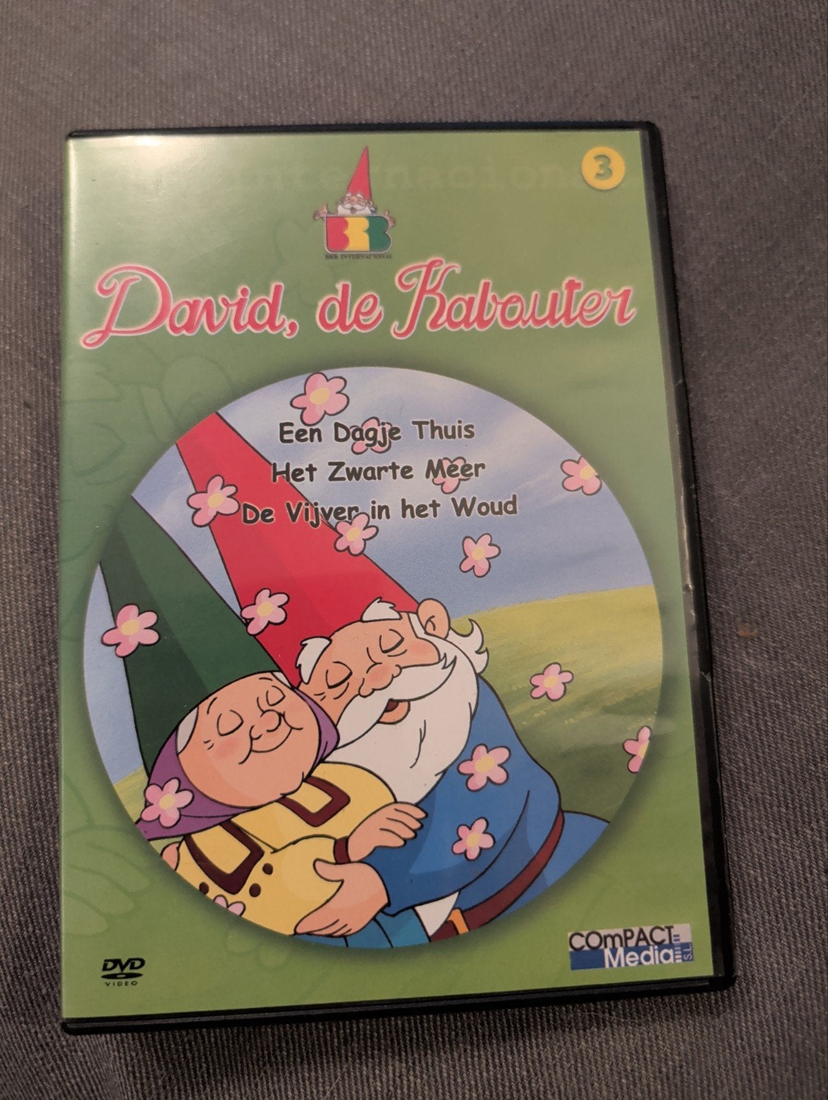 David de Kabouter DVD - Een Dagje Thuis, Het Zwarte Meer, Cd's en Dvd's, Dvd's | Kinderen en Jeugd, Alle leeftijden, Ophalen, Gebruikt