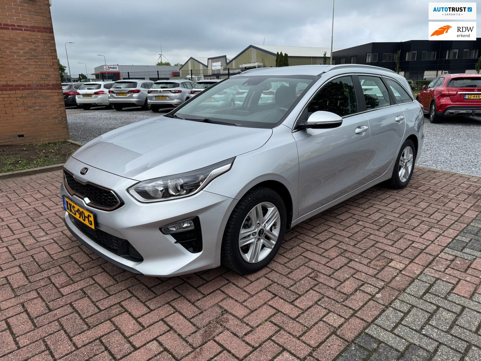 Kia Ceed Sportswagon 1.6 CRDi DynamicLine Euro 6 Automaat, M, Auto's, Kia, Stof, Gebruikt, 116 pk, Origineel Nederlands