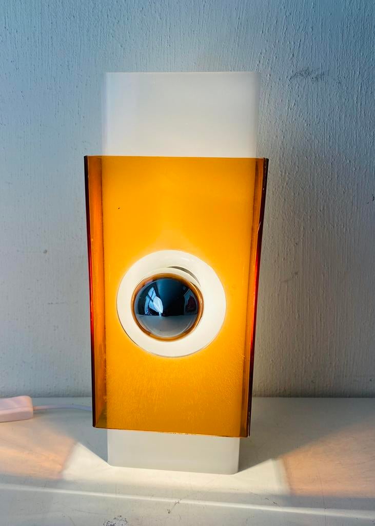 Space Age wandlamp van plexiglas, Ophalen of Verzenden, Huis en Inrichting
