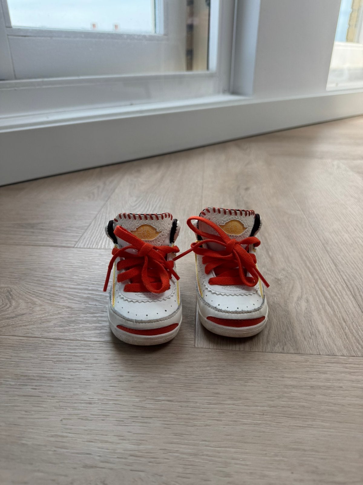 Nike Jordan - maat 18,5 - zo goed als nieuw, Ophalen of Verzenden, Zo goed als nieuw, Jongetje of Meisje, Schoentjes