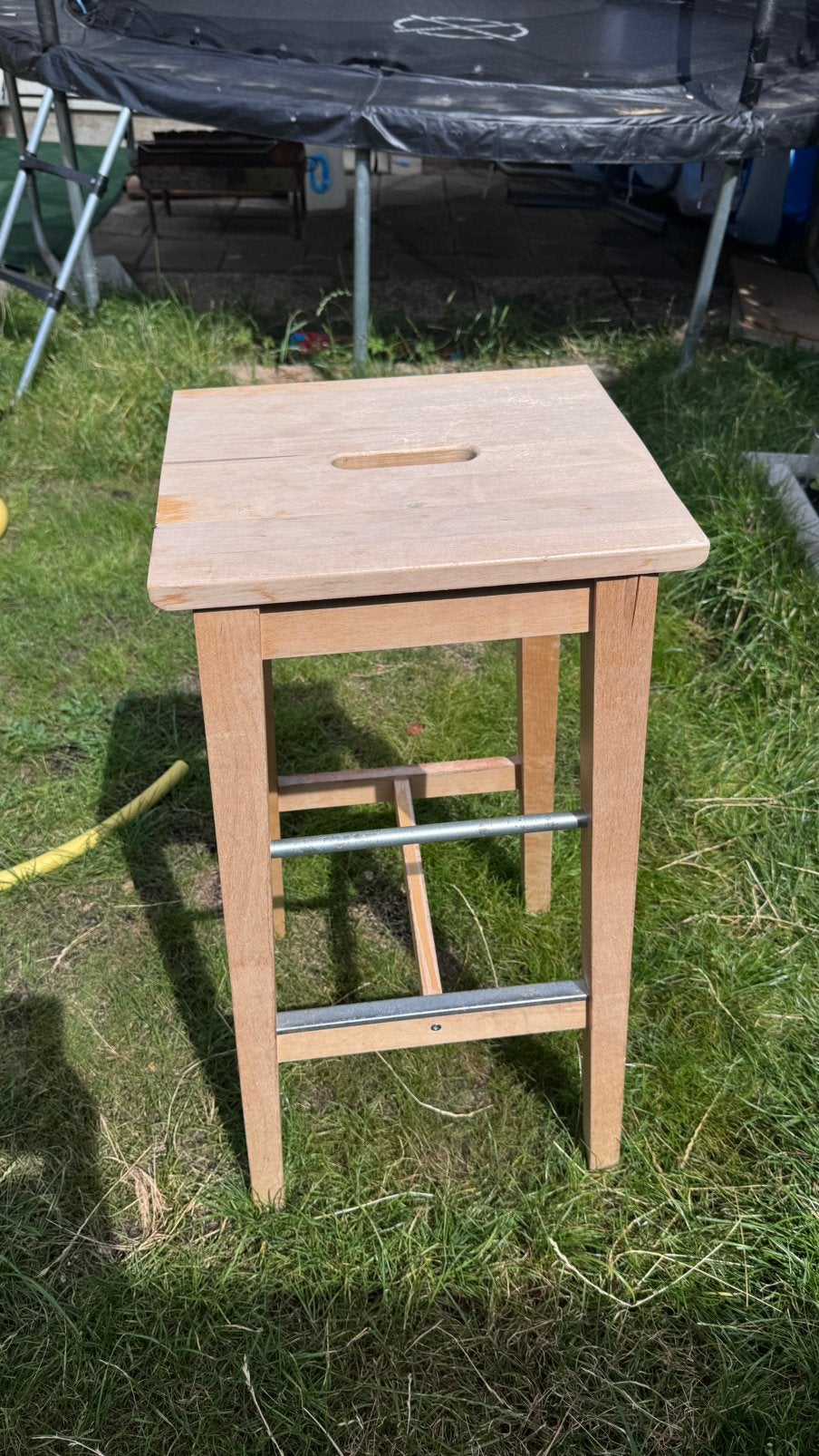 Houten krukken, Ophalen, Nieuw