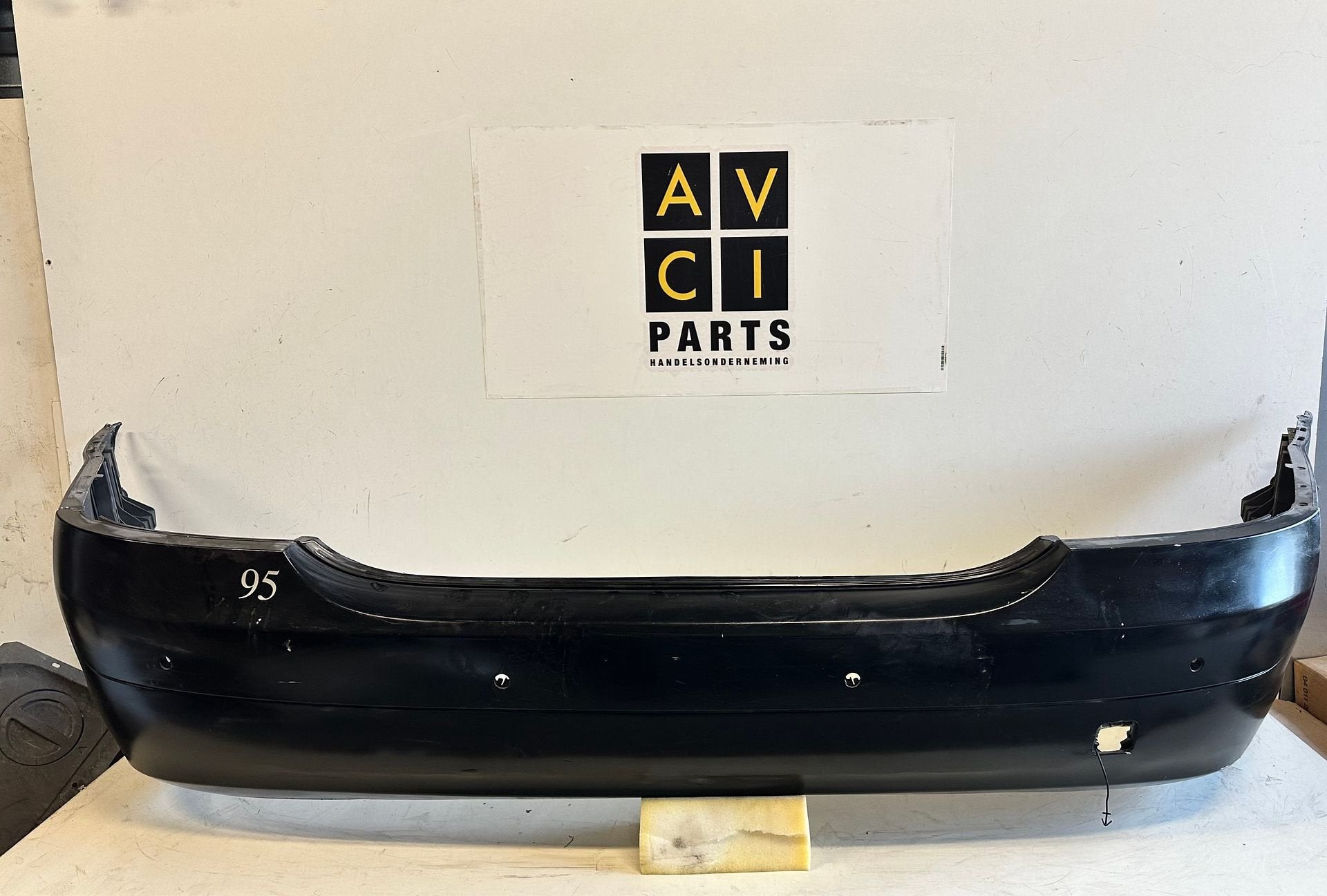 Mercedes S klasse W221 achterbumper bumper A2218800140, Gebruikt, -, Ophalen of Verzenden, Achter